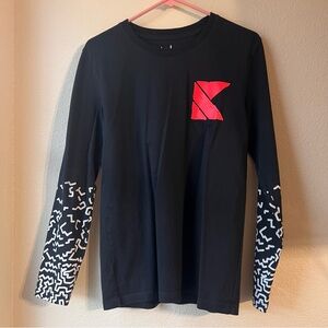 Kaskade long sleeve pull over shirt limited edition size medium